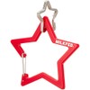 Milkfed 103211054028 Keychain Neo Star Carabiner, red