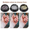 Healvian Christmas Nail Art Sequins Snowflake Charms for Manicure for