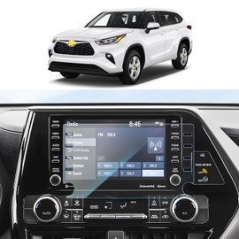 SKTU 2020 2021 2022 Highlander Screen Protector for 2020 2021 2022 Toyota Highlander 8 Inch Navigation Highlander 2022 Accessories Tempered Glass 9H Hardness Anti-Scratch&Glare Ultra Clear