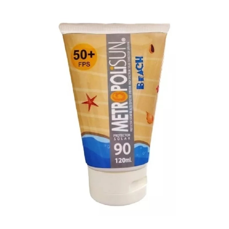 Metropolisun Protector Solar Dermatológico Metropolisun Beach 90 Fps