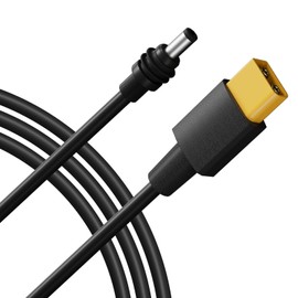 BarBaren for Starlink Mini XT60 to DC Power Cable 16AWG 5FT, XT60 Adapter Connector Male for FPV Battery Compatible with Starlink Mini (5FT/1.5M)-Black