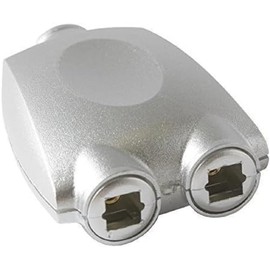 Optical Digital Y splitter 1 >2 Toslinkbuchse