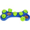 Dog Pet Feeder Bowl Bone Shape Fun Puzzle Treat Slow