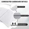 302 Pcs Trading Card Shipping Protector Set Include 200 Precut