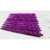 Christmas Concepts® 12cm Glitter Icicle Decorations Christmas Tree Trims (PURPLE,