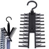 Tie Hanger, Tie Storage, 20 Tie, Anti-Slip Tie Holder, Belt