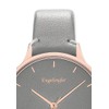Engelsrufer ERWA-COLOUR-LGY2 Women's Watch Colour Analogue Quartz Rose Grey, Strap.