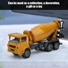 1:60 Mixer Truck Model Simulation Alloy Engineering Vehicle Concrete Truck