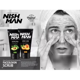 Nishman Crema Exfoliante Facial Nish Man Todo Tipo De Piel