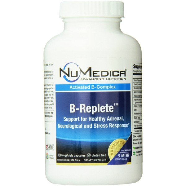 NuMedica B-Replete Supplement 180 Vegetable Capsules