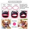 LUCKYPAW Dog Muzzle Anti Biting Barking and Chewing, with Comfortable