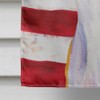 Caroline's Treasures SS4246CHF USA American Flag with Whippet Flag Canvas,