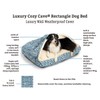 Snoozer Pet Products Luxury Rectangle Cozy Cave, Wag Collection, Medium,