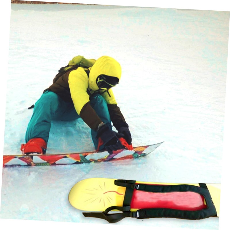 Mipcase Snowboard Straps Comfortable Snowboard Belt Wide Shoulder for Pain-