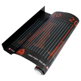 Major Fish Fish Tape Measure Trout Ruler 105 cm x 30 cm with Stop