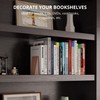 muso wood Book Ends, Handmade Wooden Bookends for Heavy Books,