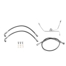 TAOUS71 43"For Harley Road Street Glide Non-ABS Extended Length Hydraulic Brake Line Kit