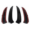 Pair of Rear Bumper Side Vent Spoiler Trim Left Right