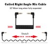 TRS Cable, 3.5mm to TRS Adapter Microphone Patch Cable, 1/8