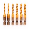 PARDFU HSS 4341 Combination Tap Bit Set (6 Pieces) with