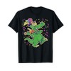 Fiddle Playing Gator graphic for Mardi Gras T-Shirt