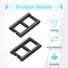 QUARKZMAN DIP IC Chip Socket Adapter 24 Round Pin IC
