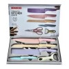 DAS Cuchillos De Cocina Chef Acero Inoxidable 6 Colores Pastel