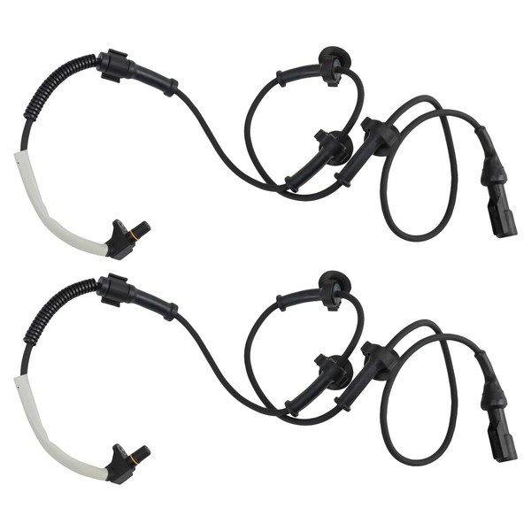 TRQ Front ABS Wheel Speed Sensor Set Compatible with 1995-2003