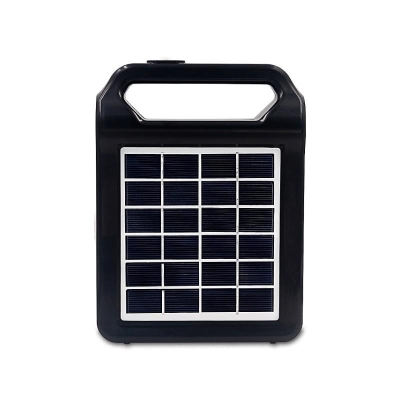 Outdoor Portable lithium battery Battery Solar Flashlight Small System Outdoor