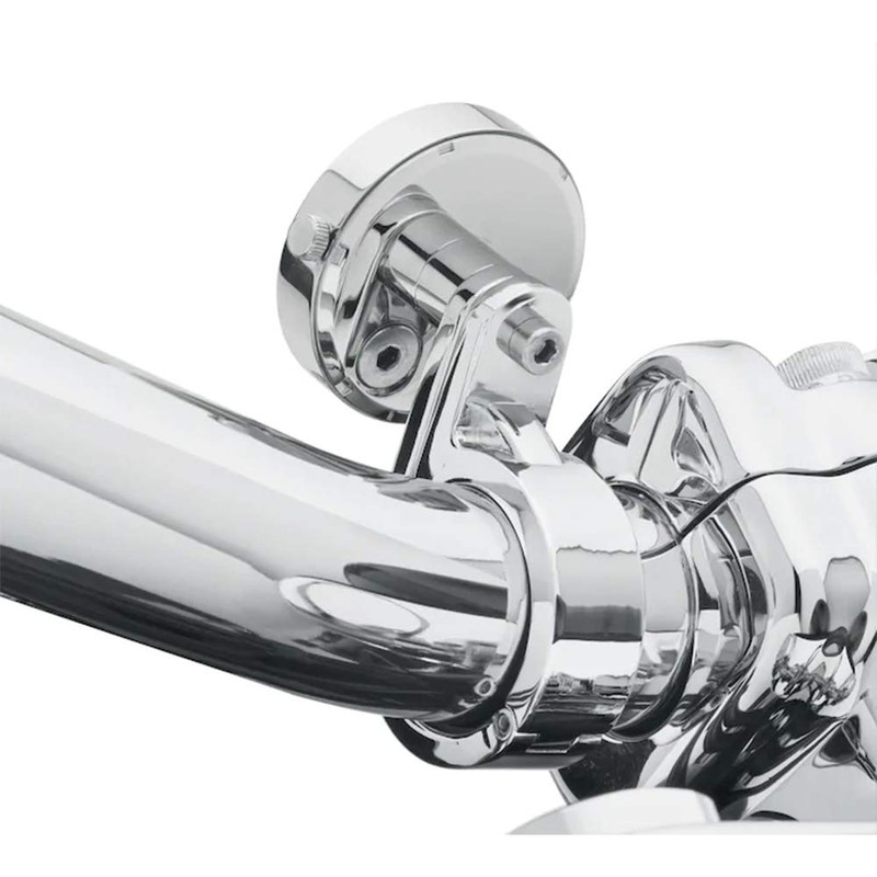 WOWTK 1.25" Handlebar Mount Clamp, 32mm Highway Bar Handlebar Clock