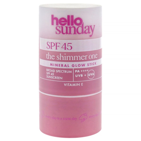 The Shimmer One Mineral Glow Stick SPF 45 Pa Plus