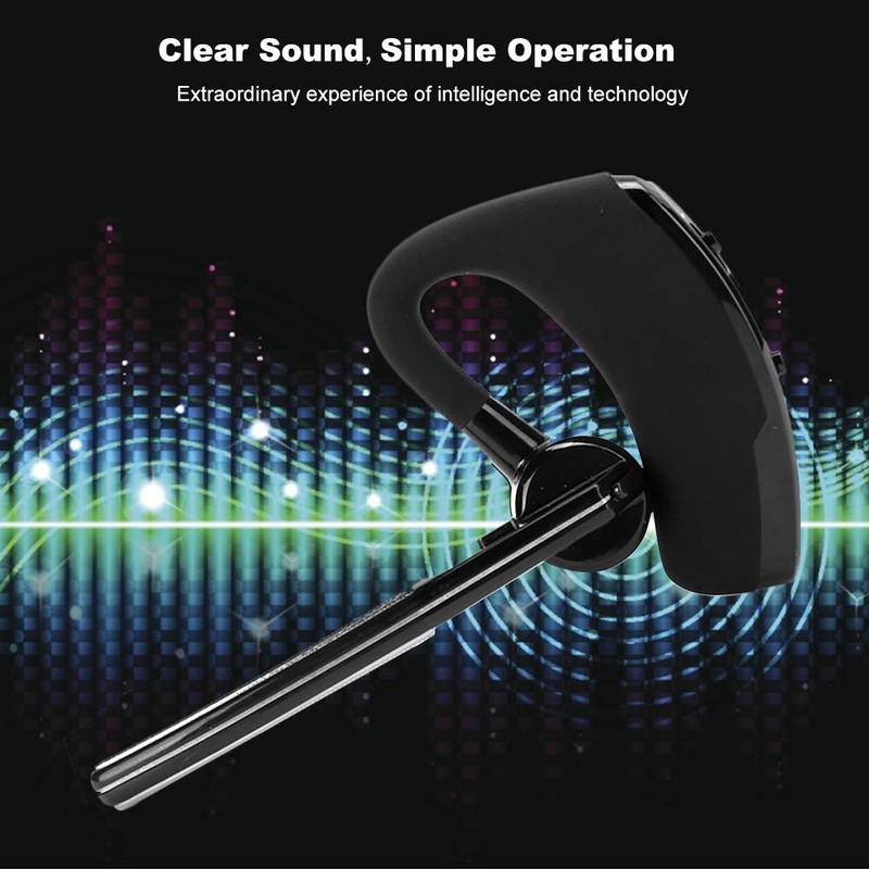 Cuifati Business Bluetooth Headphones, Wireless Hands-Free Stereo Earphones with Mic