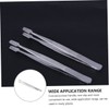 DOITOOL 3pcs Stainless Steel Stamp Nipper Tweezers Lightweight Precision Tools