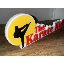 The Karate Kid 3D Logo Self Standing Wall Display Shelf Art Cobra Kai