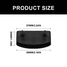 ShiningUU Bed Slat Holders 12pcs Plastic Bed Slat Caps Set | Replacement for Single/Double/King Size Bed Slats Holders | Securing Supports for Wooden Bed Frames (Side & Center Slat Holders)