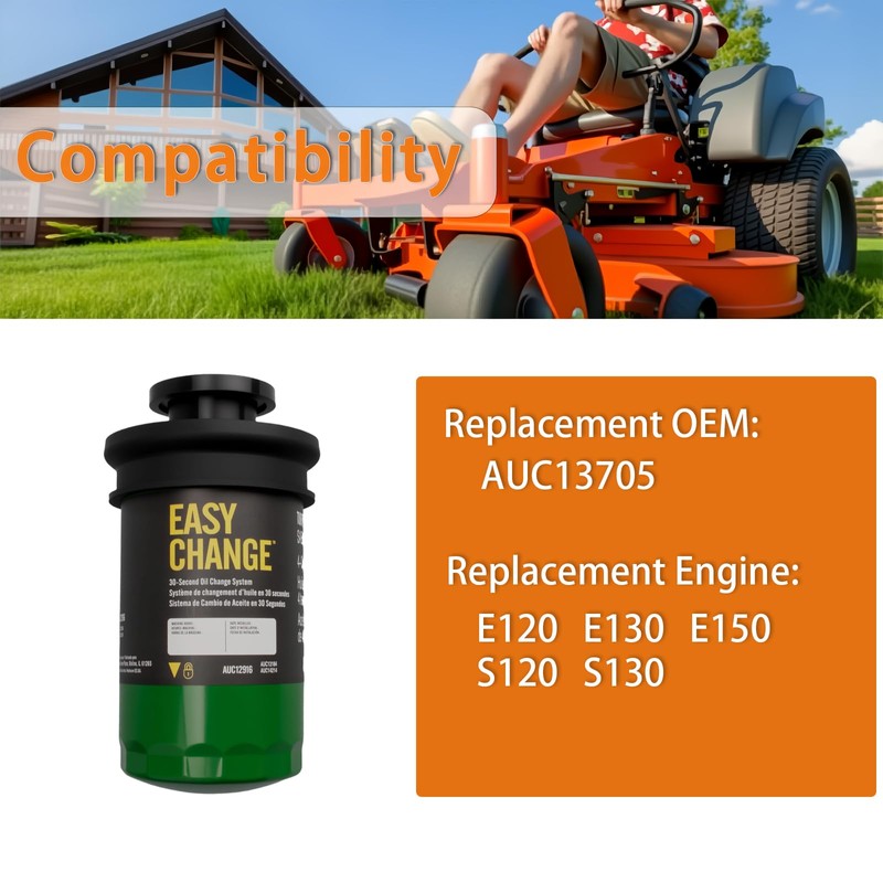 AUC13705 Home Maintenance Service Kit – Compatible with JD E120,