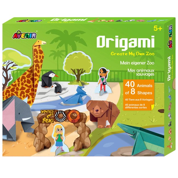 Avenir CH211785 Animals Origami Kit | Create My Own Zoo