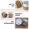 iplusmile 12pcs Wooden Vacuum Bottle Stoppers Cork Stopper for Insulated