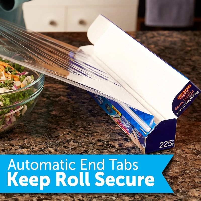 Reynolds Plastic Wrap 225 Sq Ft Quick Cut Reynolds Kitchens