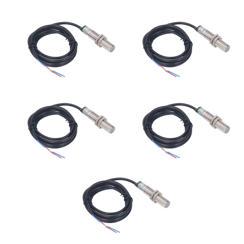 5Pcs Proximity Switch IP65 Waterproof Non Contact 2 Wire Normally