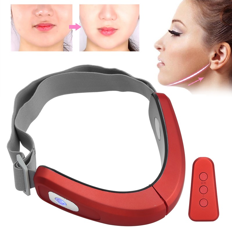 Electric Face Lifting Firming Device V-Face Shaping Slimming Vibration Massager