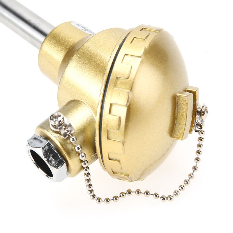 K Type Stainless Steel Probe Thermocouple Temperature Sensor 0-1300℃ (300mm)