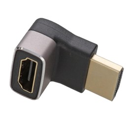 kenable HDMI 2.1 Right Angle Adapter Ultra High Speed 8K60/4K120 (270° Vertical)