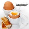 4 Pcs Egg Cups, Plastic Egg Cups, Lightweight Boiled Eggs
