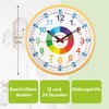 Kiddus Children's Wall Clock, Boys and Girls, Analogue Learning Clock