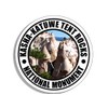 Round Kasha KATUWE National Monument Sticker (rv New Mexico Tent