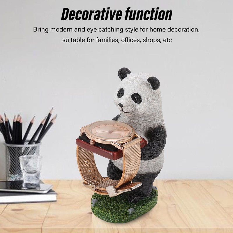 Resin Watch Stand Handmade Figurine Model Decorative Watch Display Stand