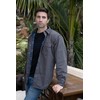 Gioberti Men's 100% Cotton Brushed and Soft Twill Shirt Jacket
