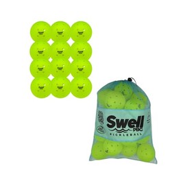 Swell PBG Sports Outdoor Pickleballs - (12) 40 Hole Pickleball Balls - USA Pickleball (USAPA) Approved
