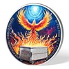 Phoenix 1 Year Sobriety Coin, AA Medallion with Phoenix &